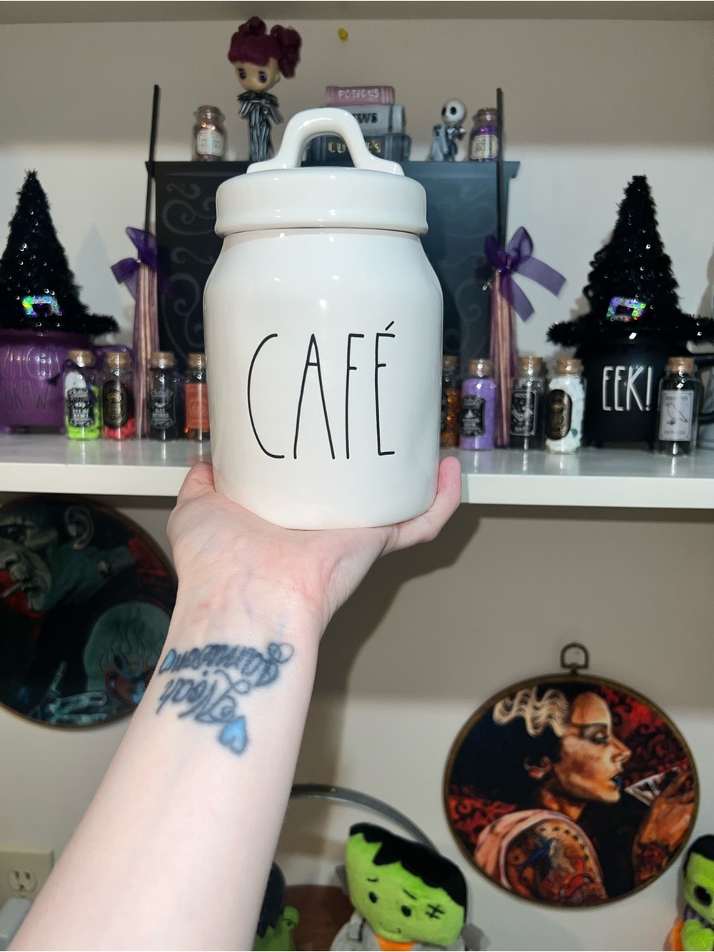 Rae Dunn Spanish Ceramic Café Canister - NWT
